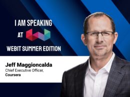 Speaking at Webit: Jeff Maggioncalda, CEO at Coursera