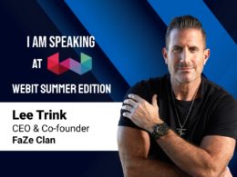 Speaking at Webit: Lee Trink, CEO & Co-founder FaZe Clan