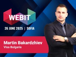 We’re excited to announce Martin Bakardzhiev, Visa Consulting Services, as a speaker at Webit 2025 in Sofia!