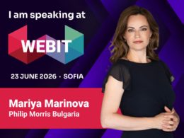 We are delighted to welcome Mariya Marinova, Legal Counsel / Head of Legal at PMI, as a speaker at Webit 2026 Sofia.