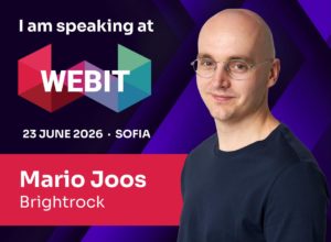 We are delighted to welcome Mario Joos, Retention Director for 100M+ subscriber creators including MrBeast, Stokes Twins, and Alan’s Universe at Brightrock, as a speaker at Webit 2026 Sofia.
